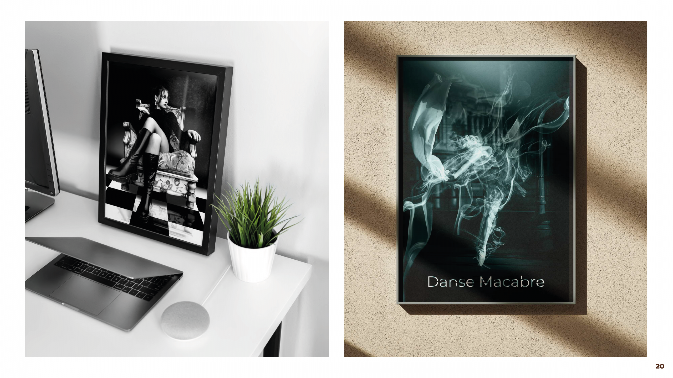 Montage photo mock up