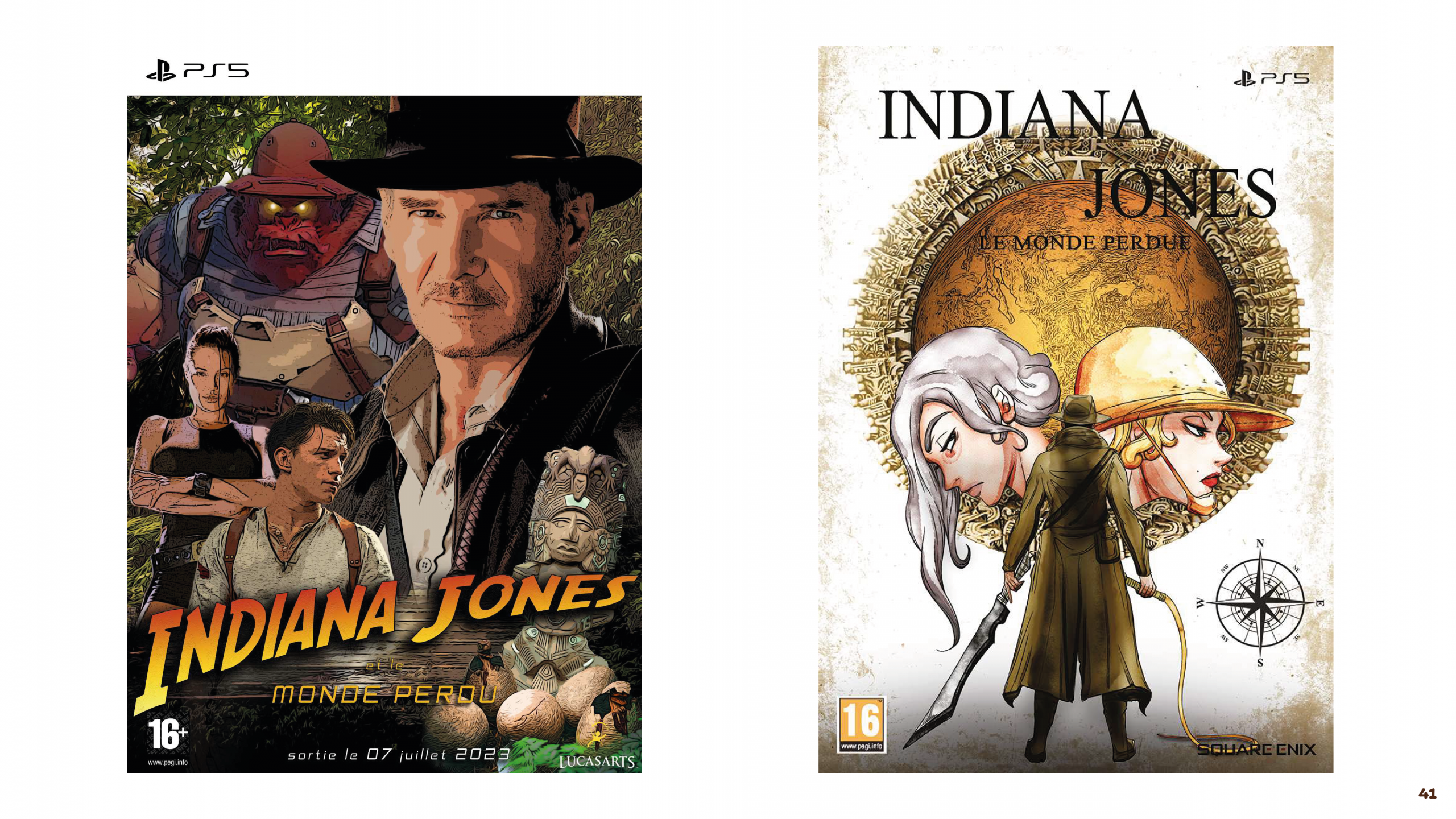 Affiche indiana jones graphiste